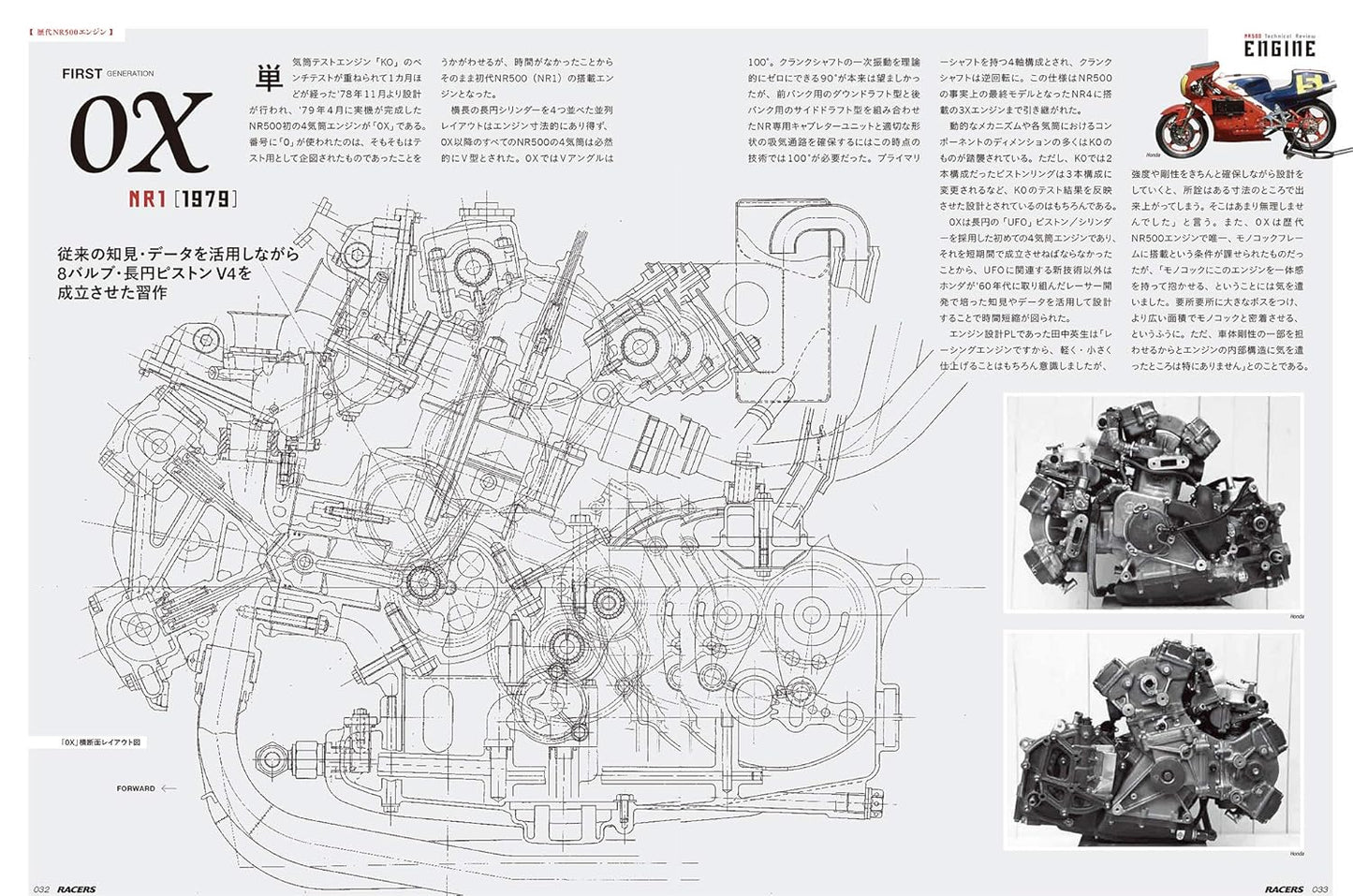 RACERS Vol.55 Honda NR500 Part 2