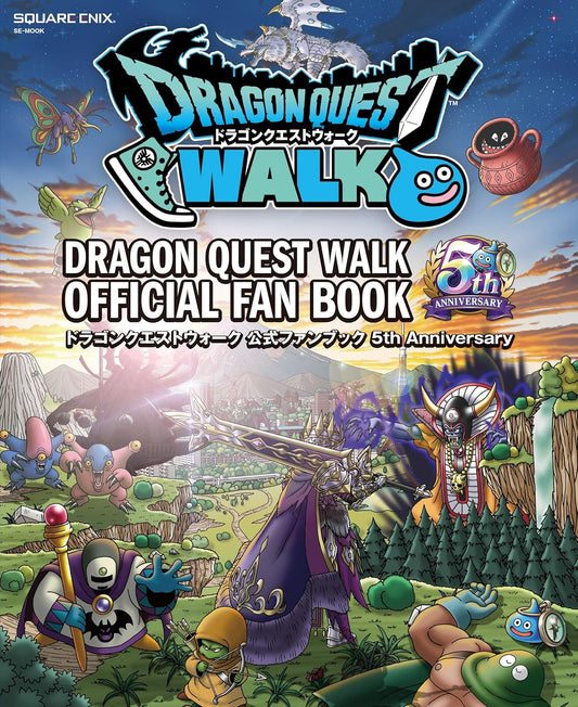 Dragon Quest Walk Official Fan Book 5th Anniversary