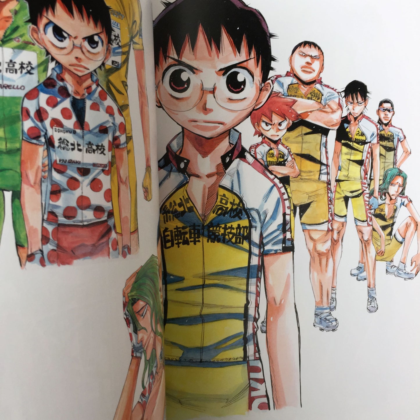 Yowamushi Pedal Genga Collection COLORS