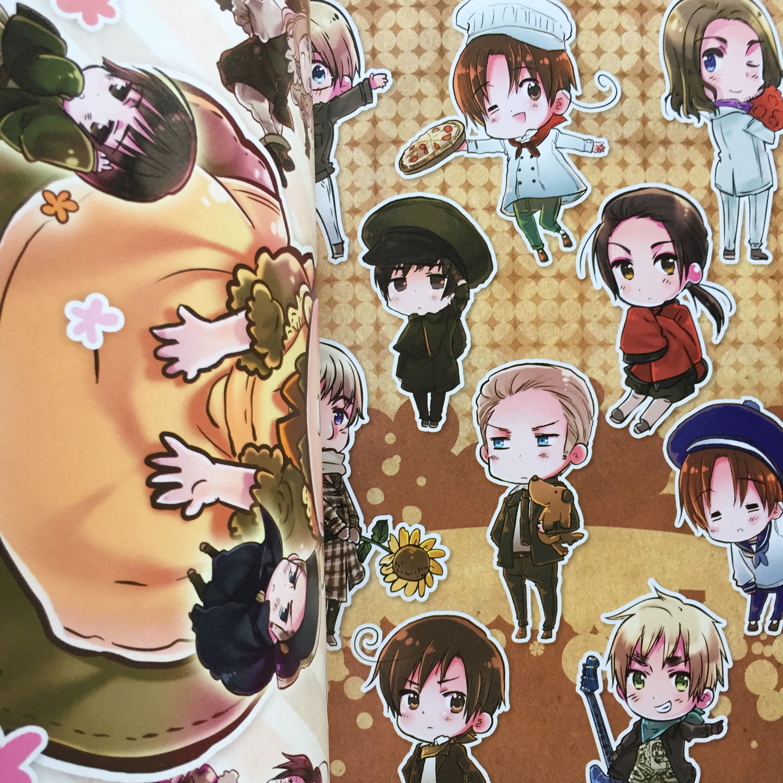 Hetalia Axis Powers Art Book ArteStella