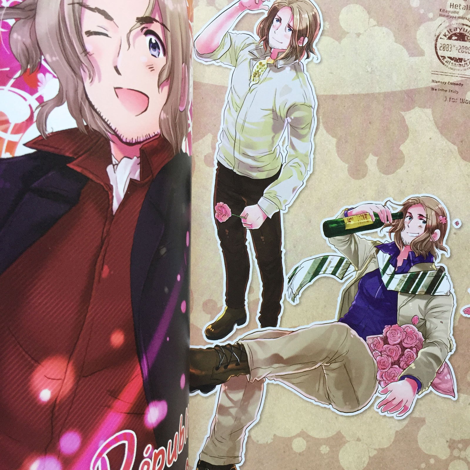 Hetalia Axis Powers Art Book ArteStella