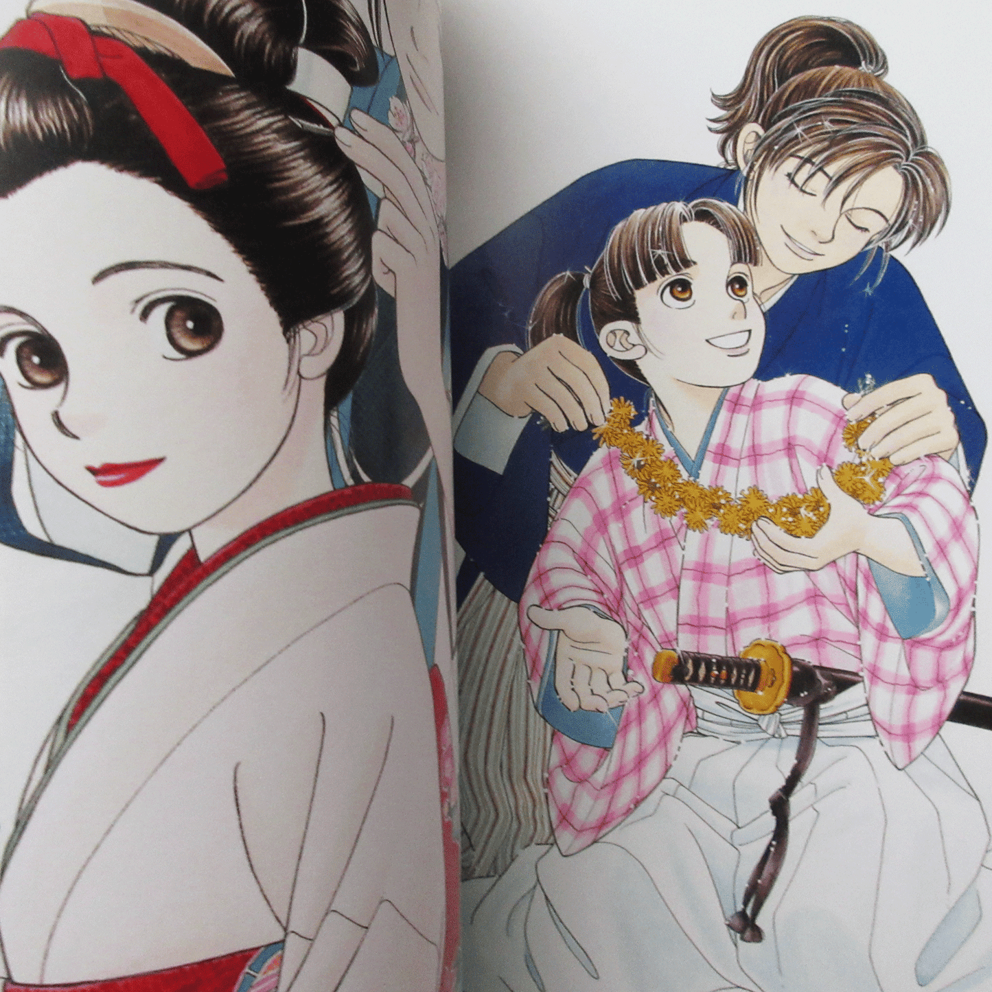 Taeko Watanabe Kaze Hikaru Art Book "Hana gatari"