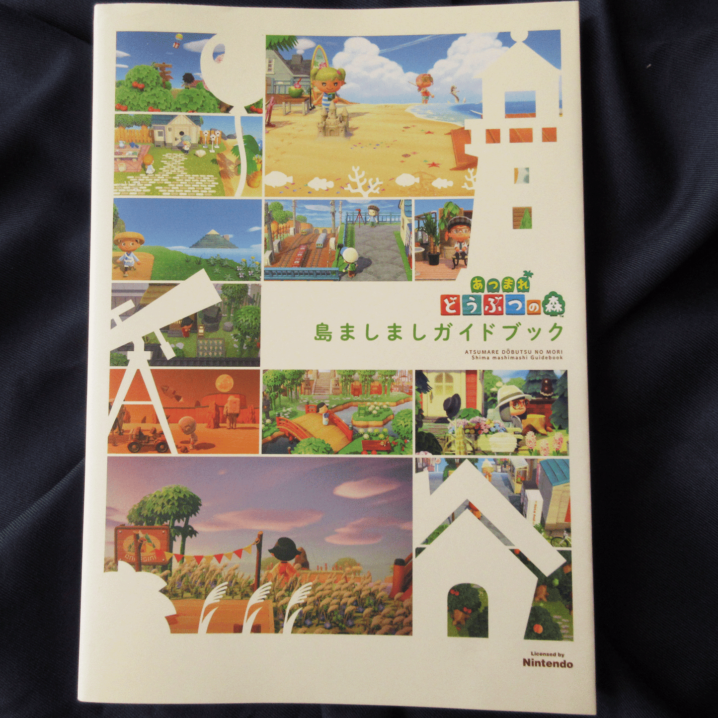 Animal Crossing Atsumare Doubutsu no Mori Shima mashimashi Guide Book