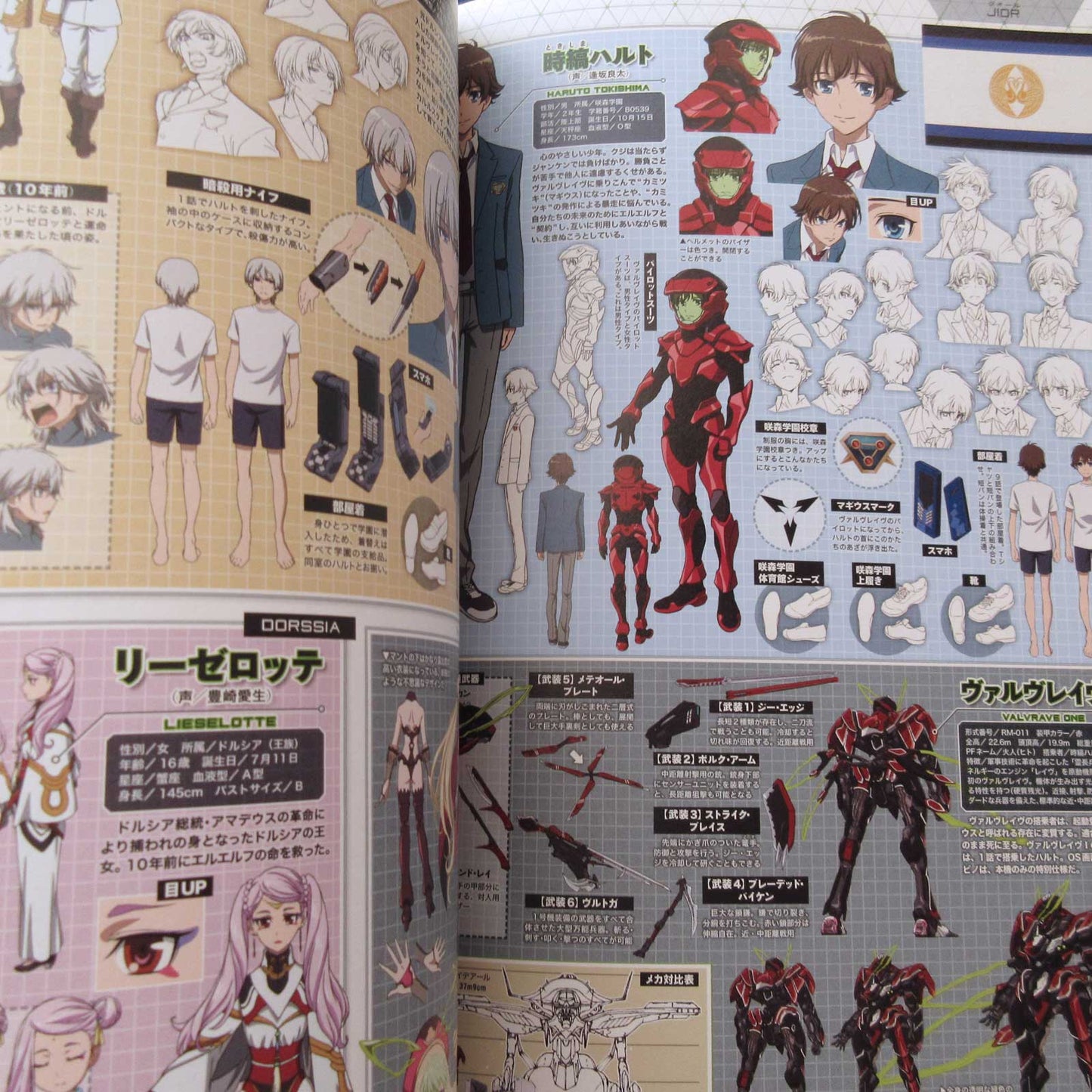 Valvrave the Liberator Official Fan Book