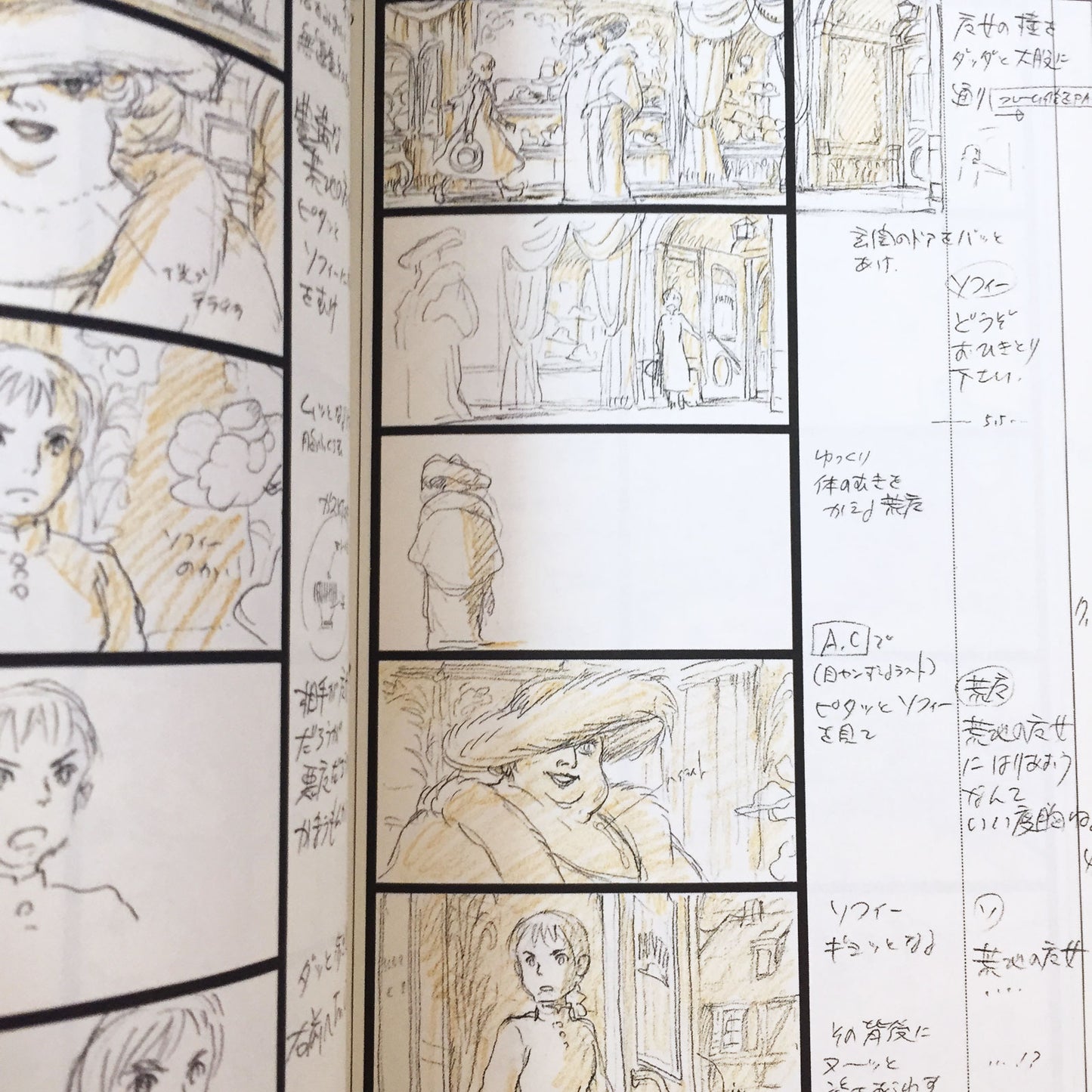 Howl's Moving Castle Storyboard All Collection