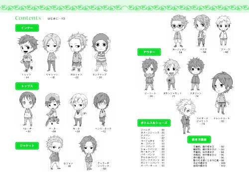 Manga Character Clothing Materials <Men's casual >