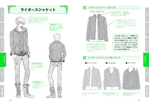 Manga Character Clothing Materials <Men's casual >