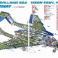 DE HAVILLAND SEA VIXEN / Famous Airplanes of The World No.177