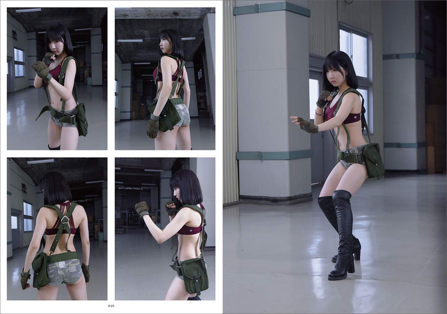 Collection of Cosplay Fighting Poses