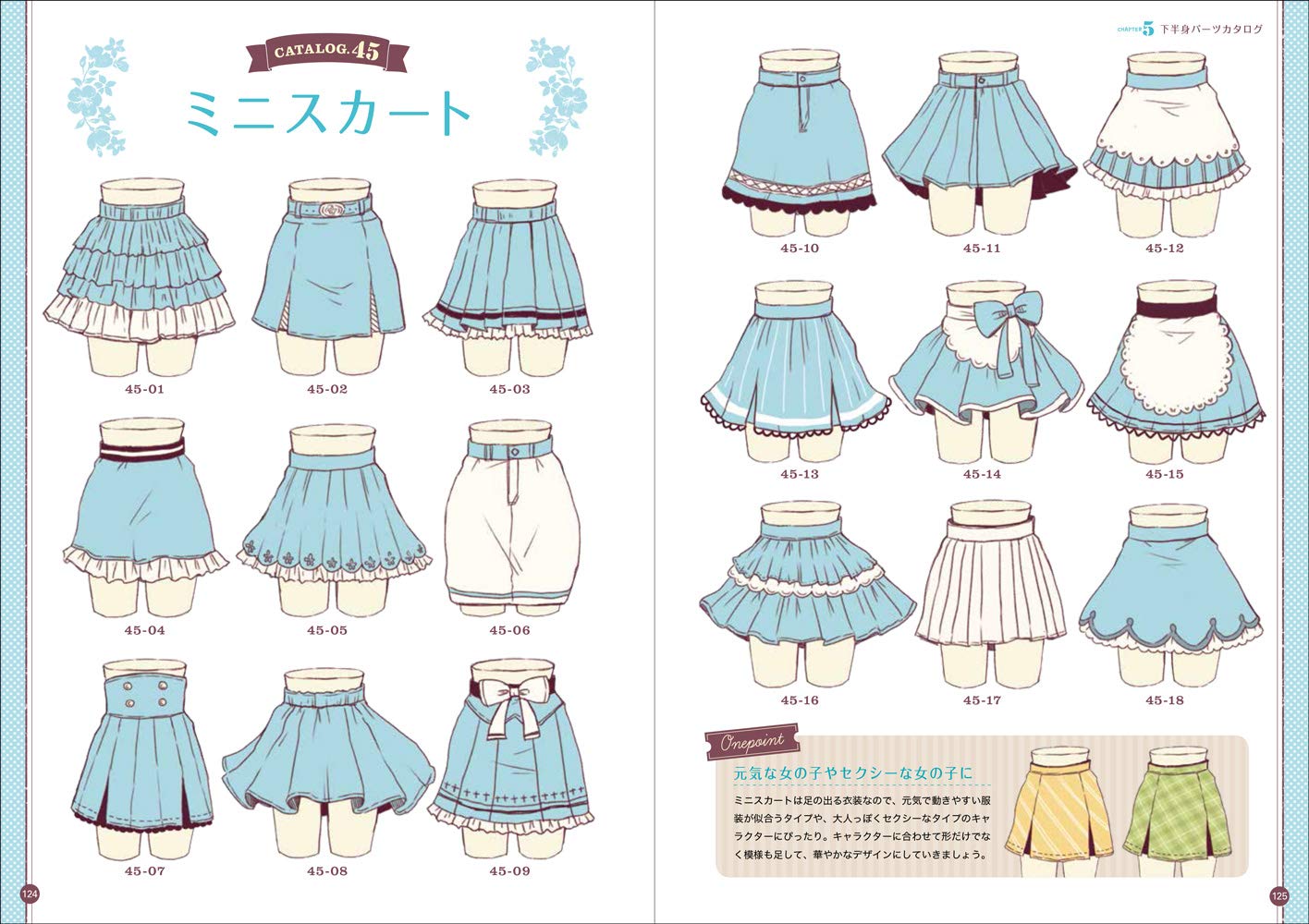 Fairy Tale Cute Girl Costume Design Catalog
