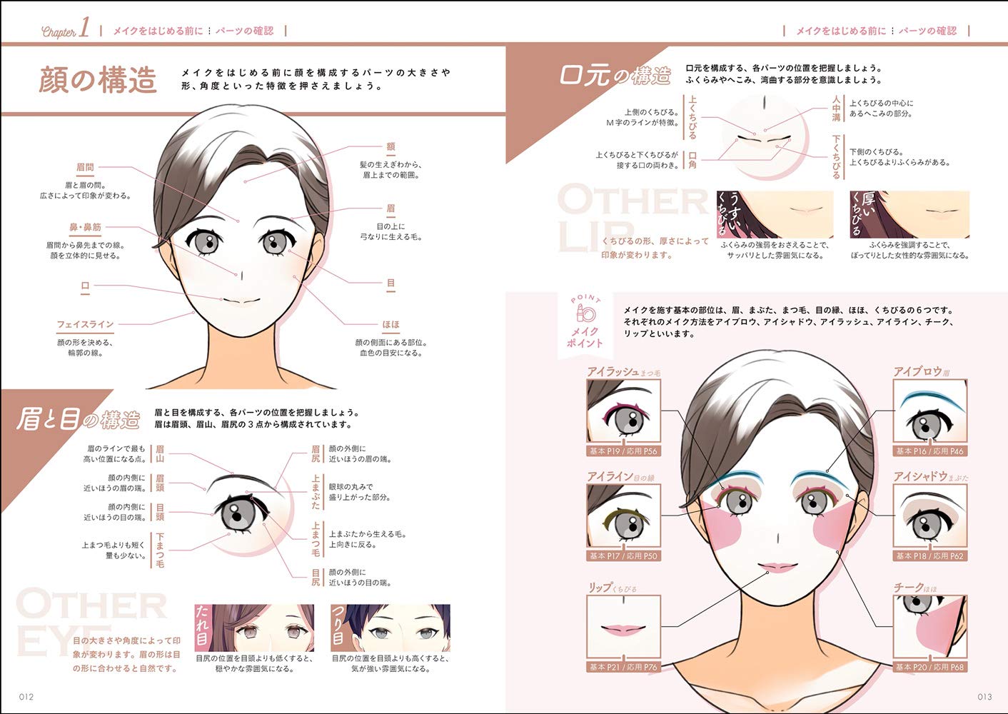 MAKE UP BOOK FOR GIRL DRAWING