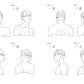 12 Hairstyles for Male's Drawing w/CD-ROM