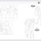 Girl Illustration Pose Collection, You can draw 3 types of body types w/CD-ROM
