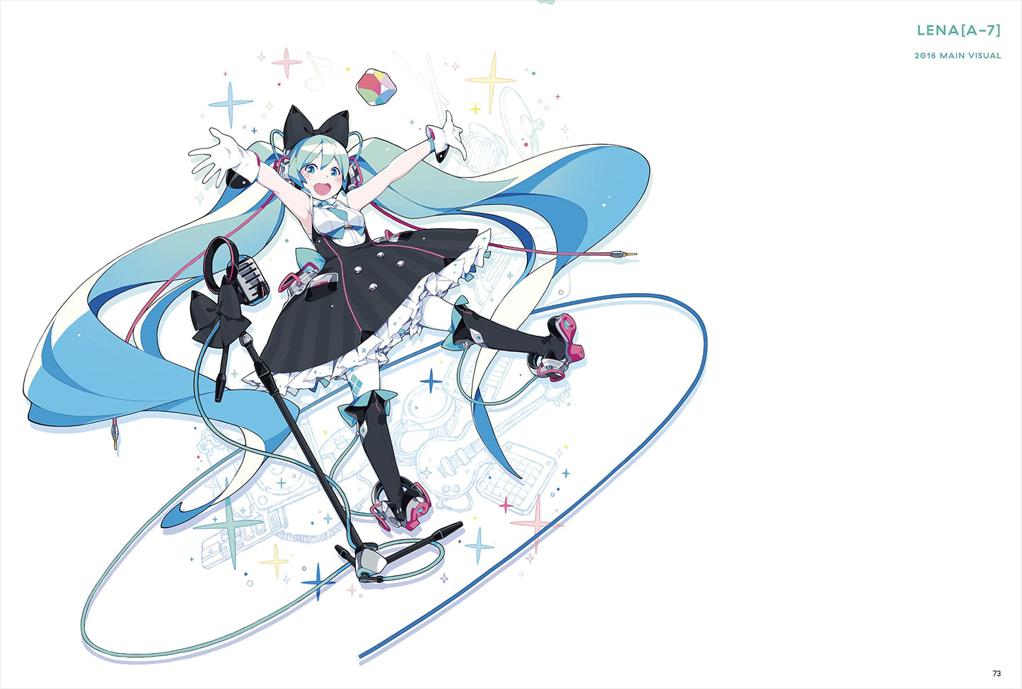 Hatsune Miku Magical Mirai 10th Anniversary Official Visual Book