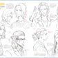 Hairstyle 250 for Drawing Charming Characters-Men's edition