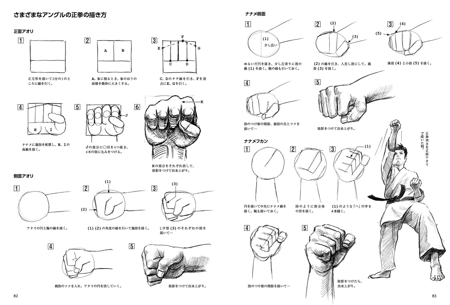 Dynamic Super Drawing, Action/Karate