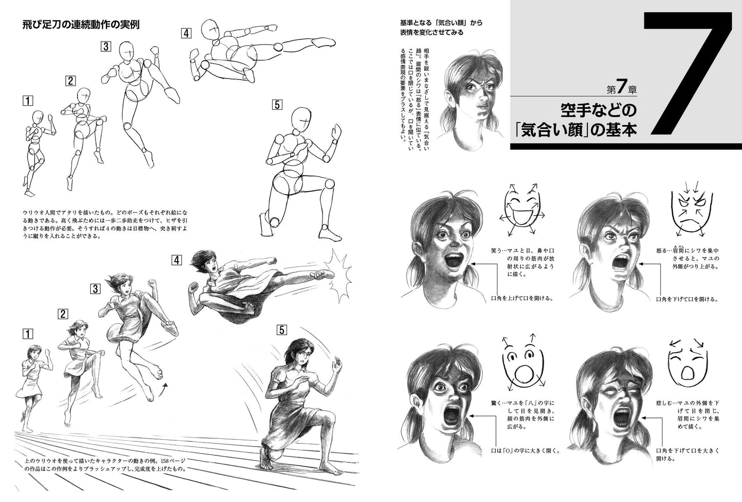 Dynamic Super Drawing, Action/Karate