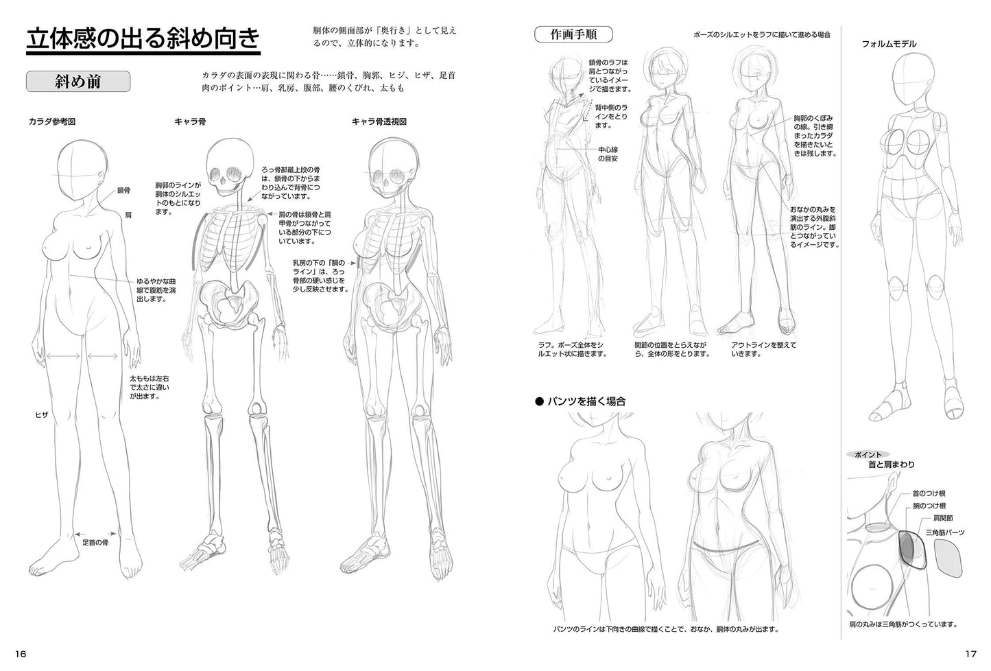 How To Draw a Girl's Body, Draw a Sexy Girl by Grasping The Skeleton and Fleshy