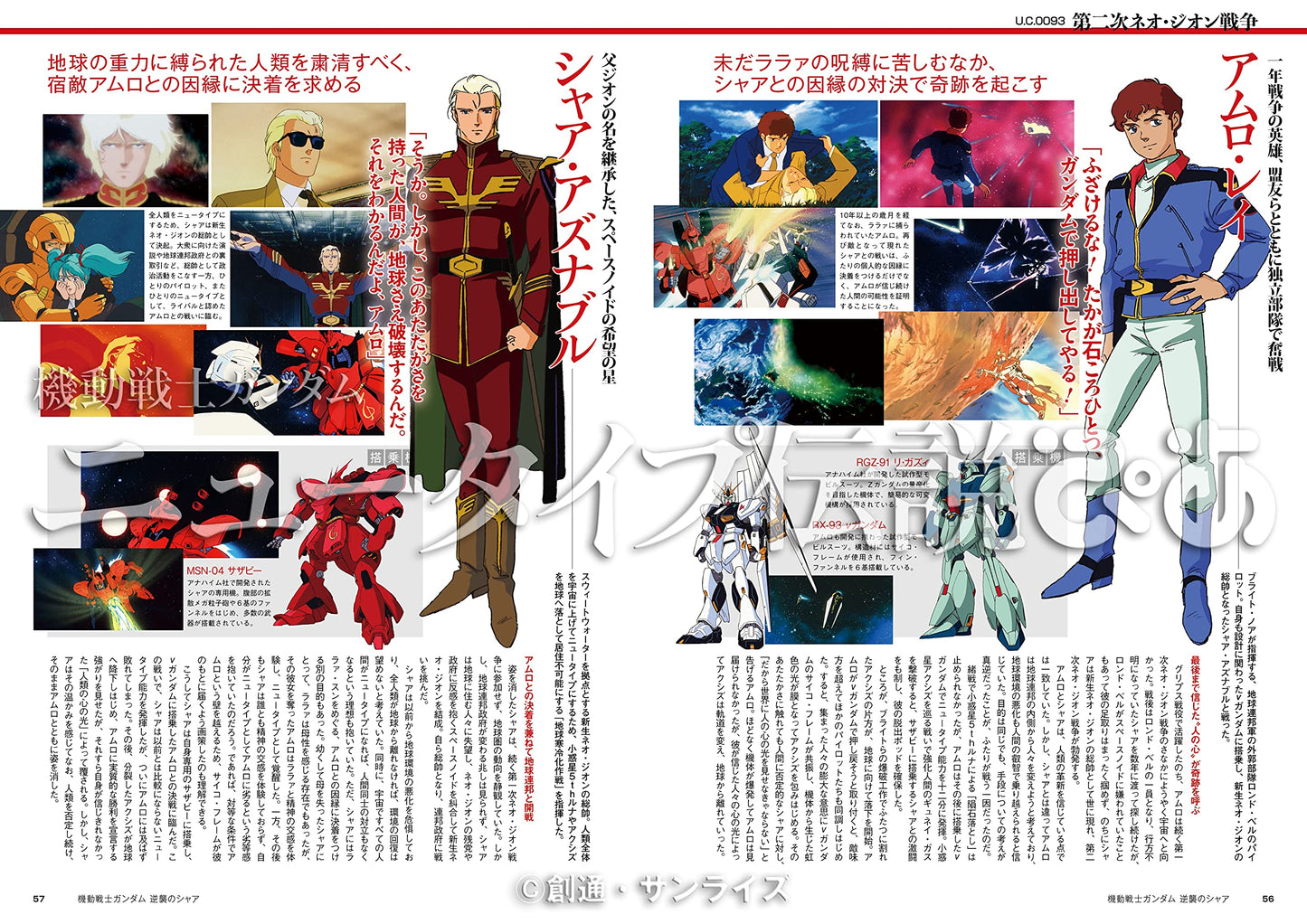 Mobile Suit Gundam Newtype Densetsu PIA