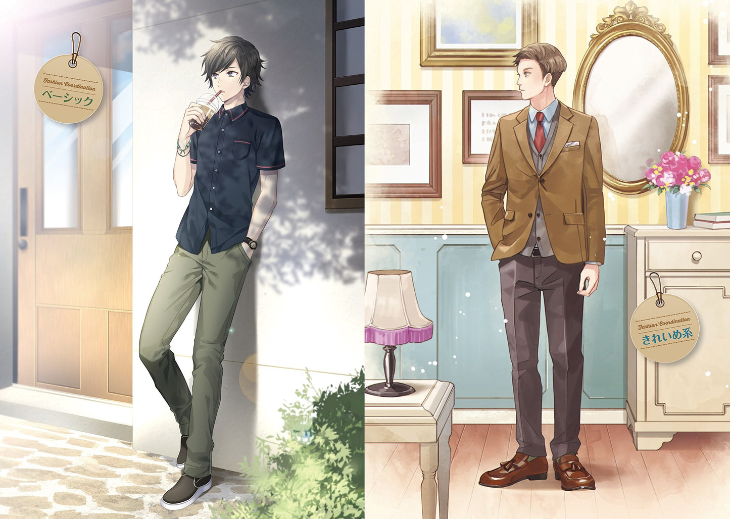 Manga Character Clothing Catalog for Boys