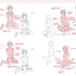 Learn how to draw clothes with "Nude & Clothes" Dress-up pose collection