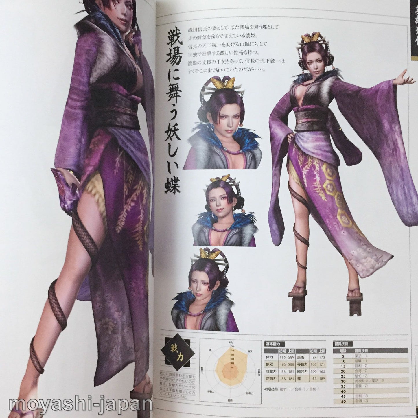 Sengoku Musou 2 Official Data Book ( Samurai Warriors)