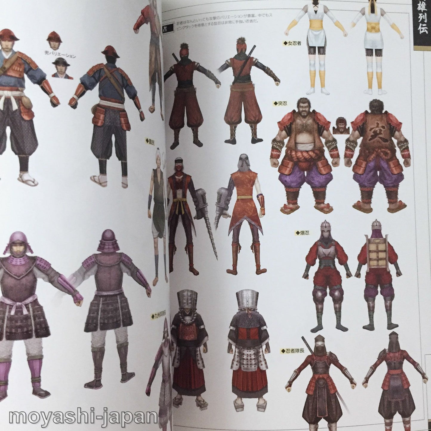 Sengoku Musou 2 Official Data Book ( Samurai Warriors)