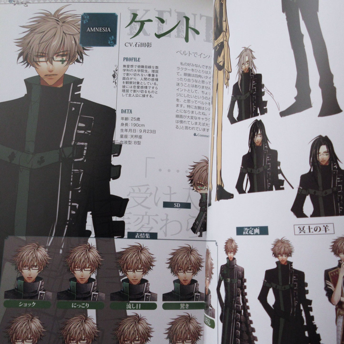 Amnesia Official Setting Collection