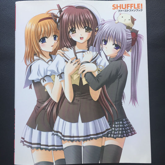 SHUFFLE! 1st Fan Book w/CD