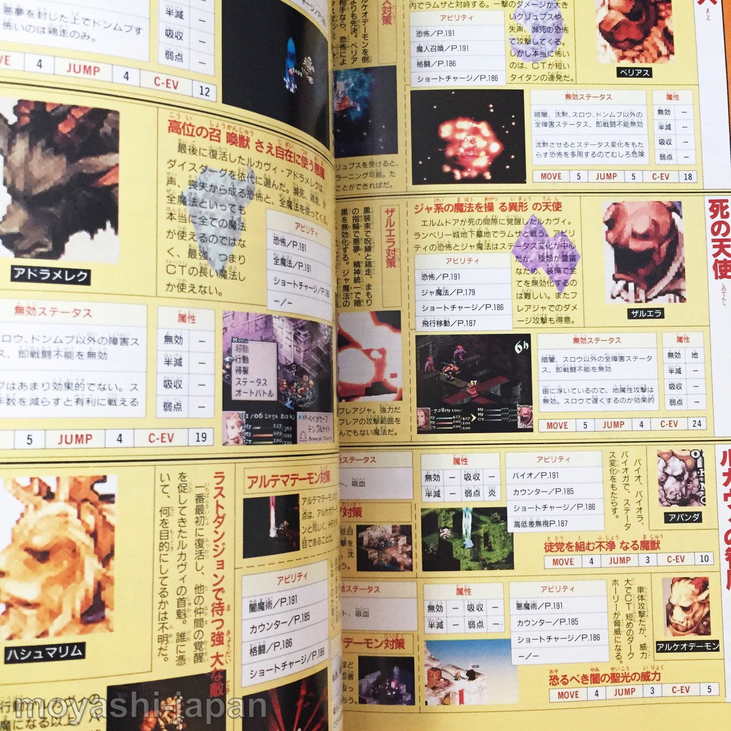 Final Fantasy Tactics Official Guide Book