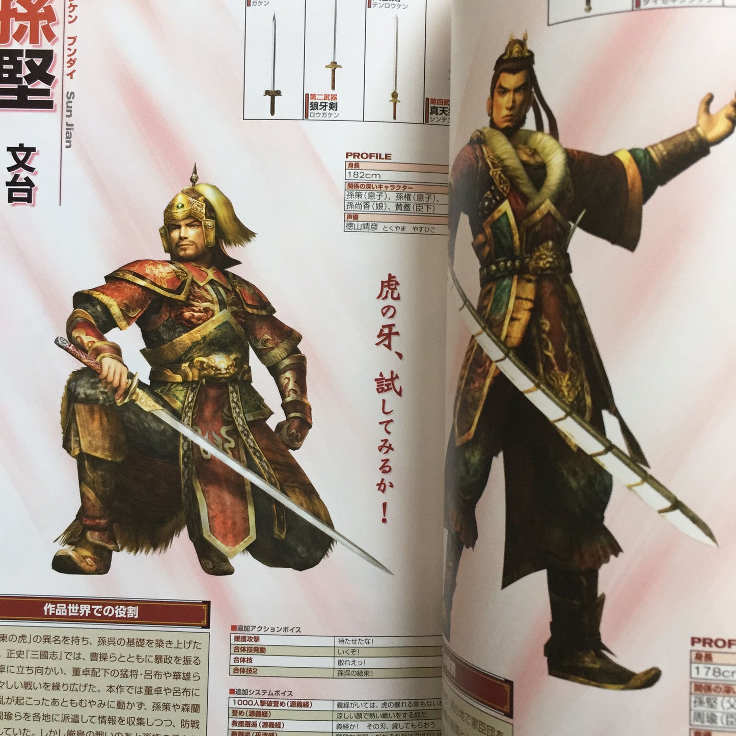 MUSOU OROCHI MAOUSAIRIN CHARACTER DATA BOOK