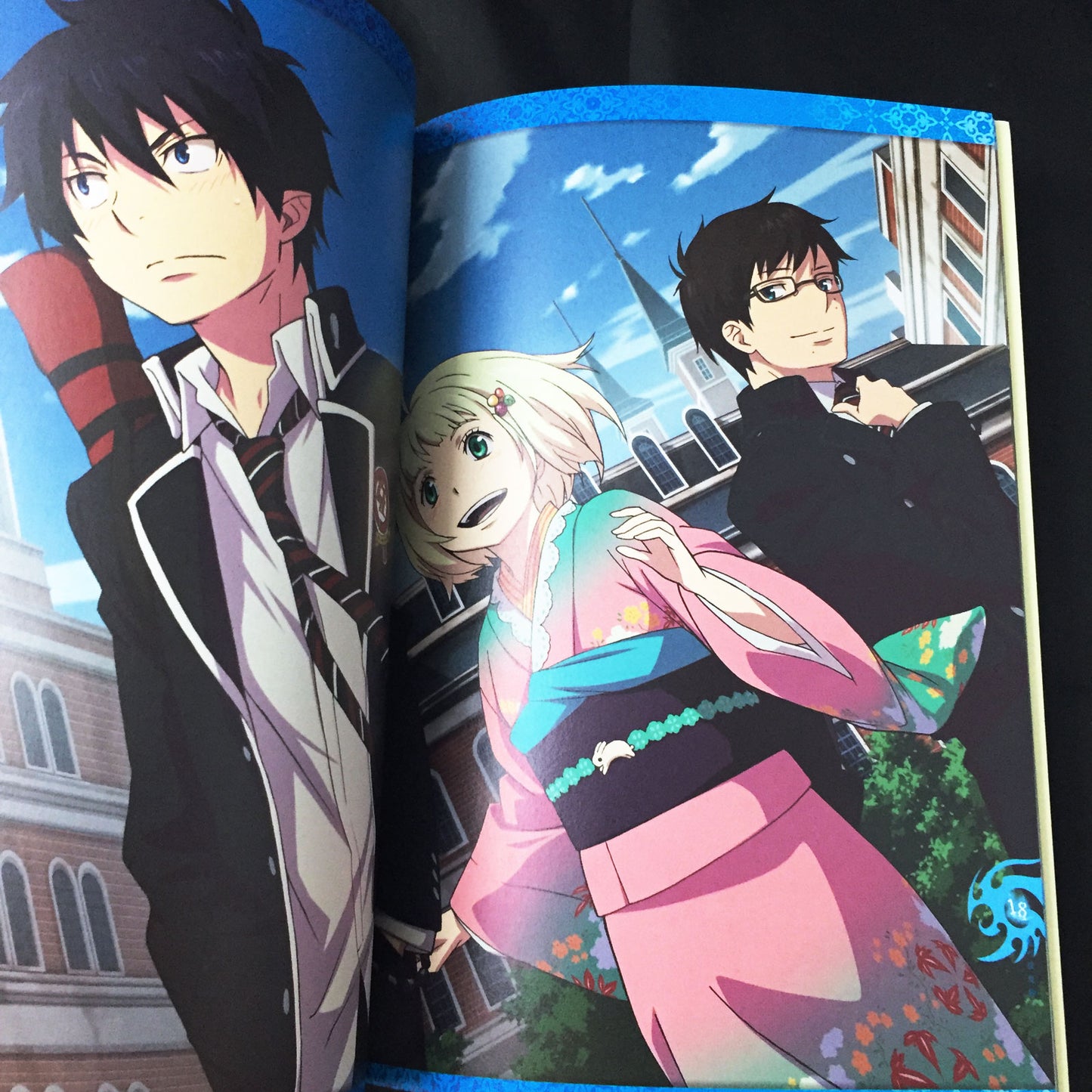 Blue Exorcist COLOR ARCHIVE Animation & Comic Cisual Guide Book
