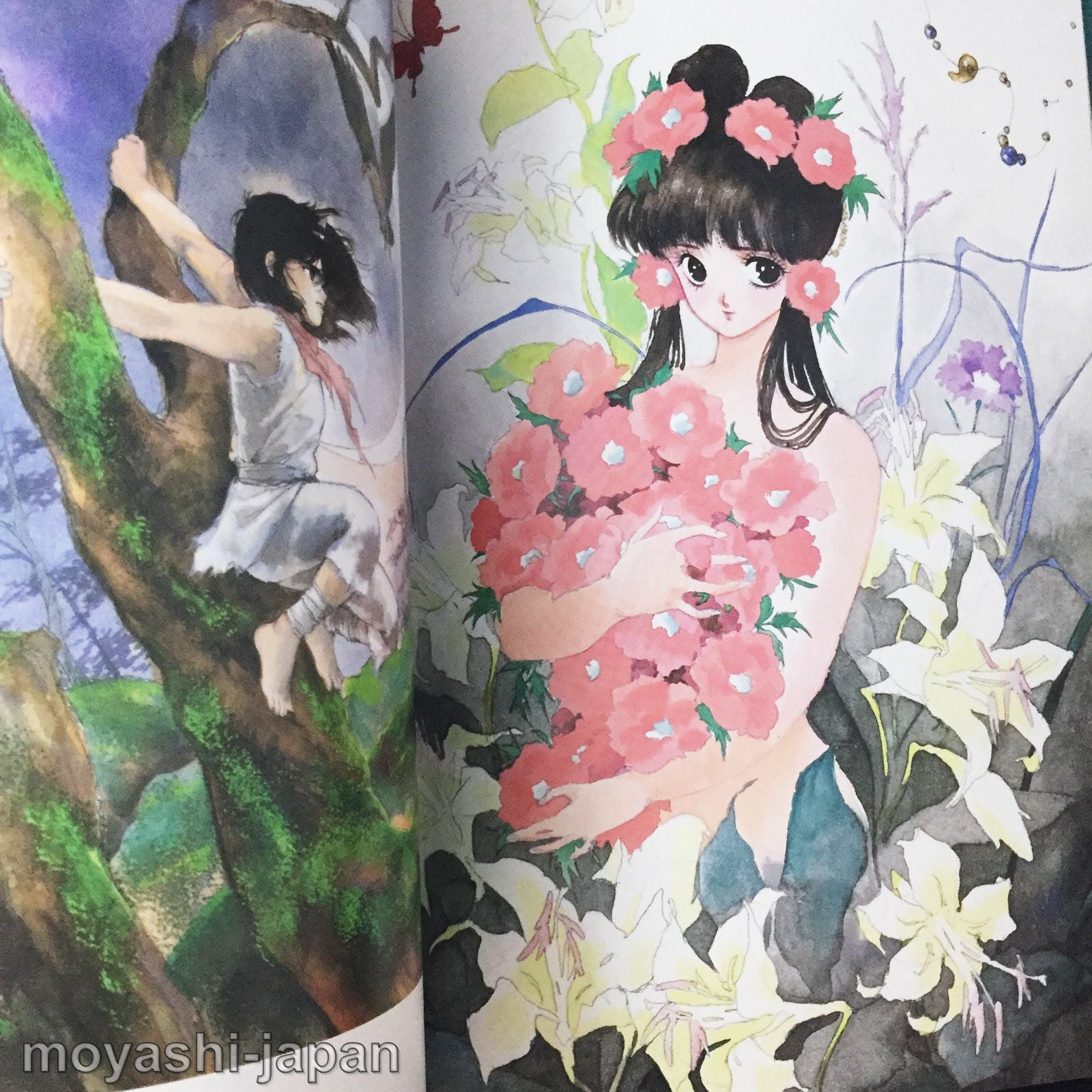 Mutsumi Inomata Illustration ART BOOK ' Utsunomiko' – MOYASHI JAPAN BOOKS