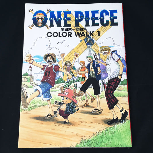 ONE PIECE Eiichiro Oda Art Book COLOR WALK 1