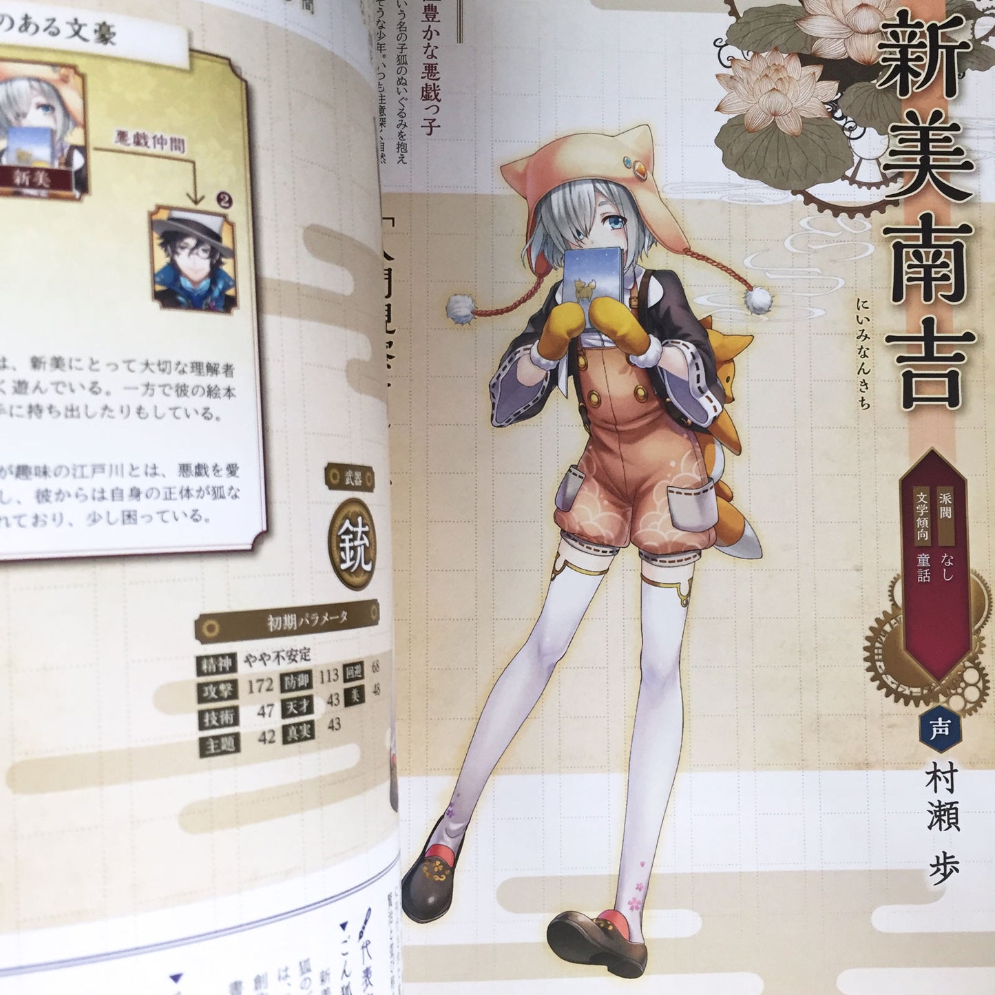 Bungo to Alchemist Official Character Book