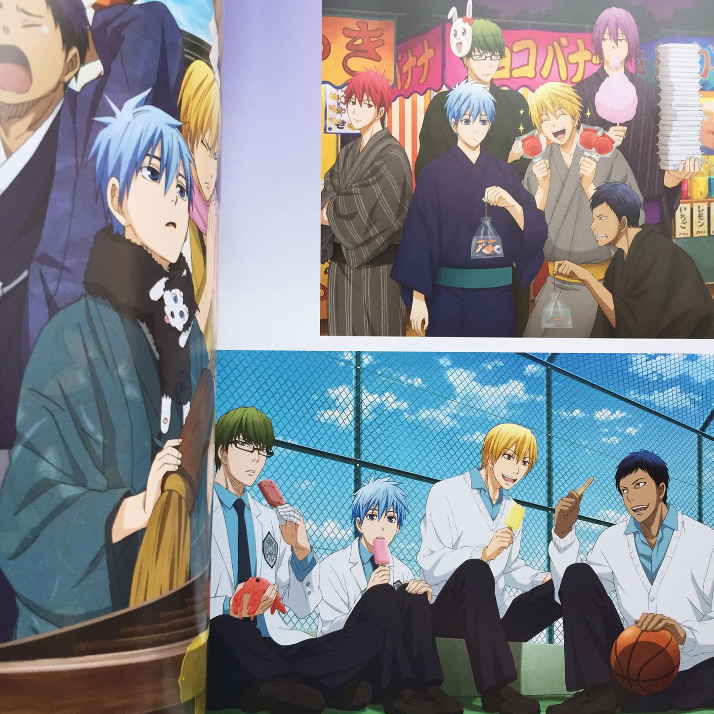 Kuroko's Basketball TV Anime Illustrations COLORFUL MEMORIES
